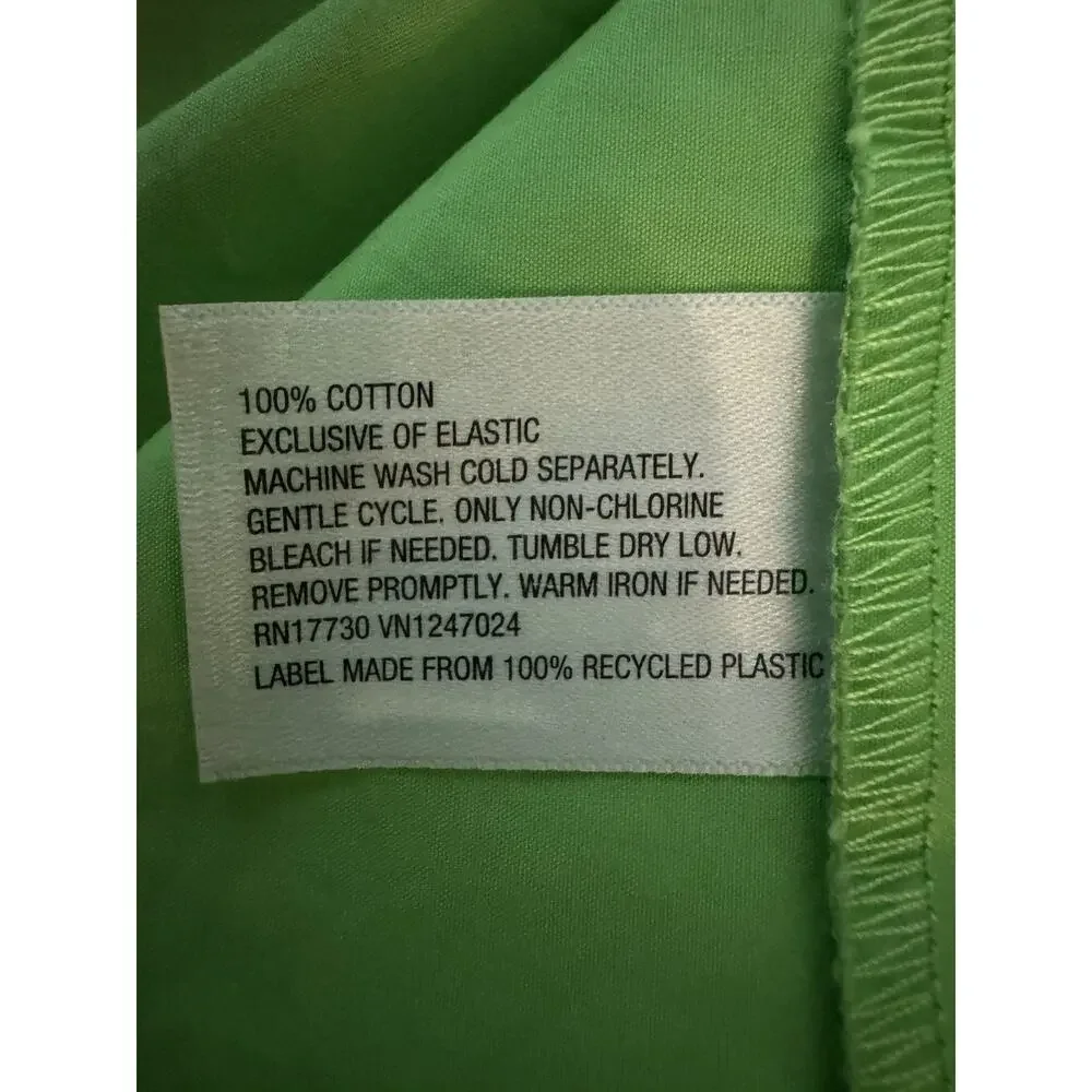 Christopher John Rogers Dress Womens Small Green Strap Tie Midi Babydoll A-Line - Picture 13 of 16